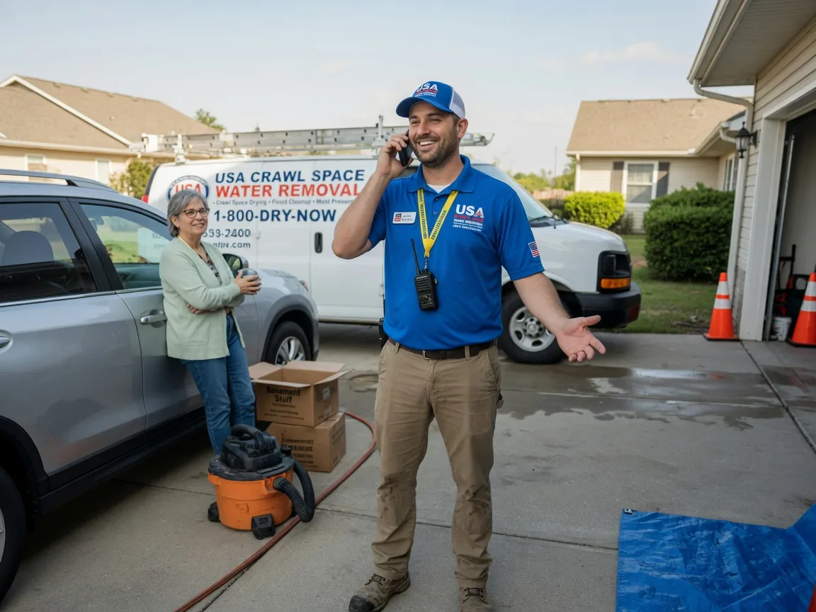 Crawl Space Water Removal Martinsville, MO FAQs